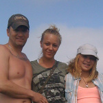 Desiree Capuano with Kristopher Lauchner in San Diego