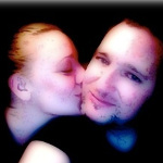 Desiree Capuano kissing Kristopher Lauchner