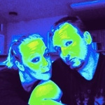 Desiree Capuano not a care in the world, with Kristopher Lauchner