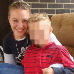 Desiree Capuano and Sage dong what she assumes mothers do