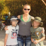 Desiree Capuano and Sage doing family stuff