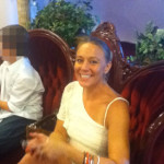 Desiree Capuano in Vegas with her kids when they should have been in school