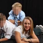 Desiree Capuano being uncomfortably intimate with her teenage children