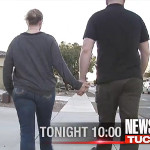 Desiree Capuano and James Pendleton on television news